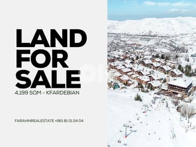 Land for sale in Kfardebian ارض للبيع في كفردبيان MQFS2775
