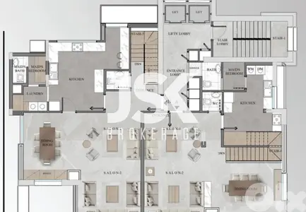 L17074 - Duplex For Sale For Sale in Sin El Fil