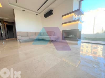 Furnished Duplex+Terrace+SeaView for sale in Roumieh - رومية