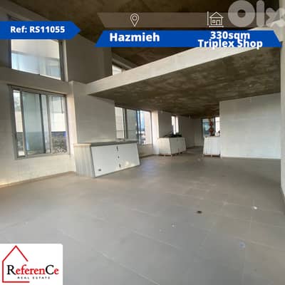 Triplex shop for rent in Hazmiyeh محل تجاري ثلاثي للايجار في الحازمية Triplex shop for rent in Hazmiyeh محل تجاري ثلاثي للايجار في الحازمية