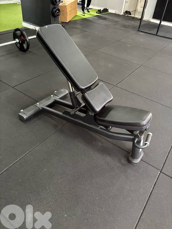 Bench life fitness gym use 1