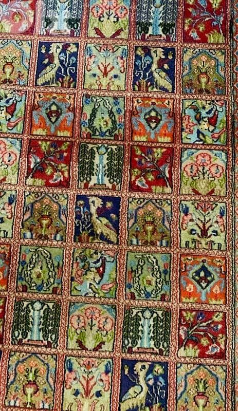 Carpets Ajami / قُمّ ثُريّا- handmade-silk&wool/ discount for 2 1