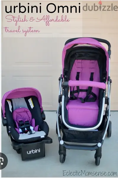 Urbini stroller and car seat Urbini stroller and car seat