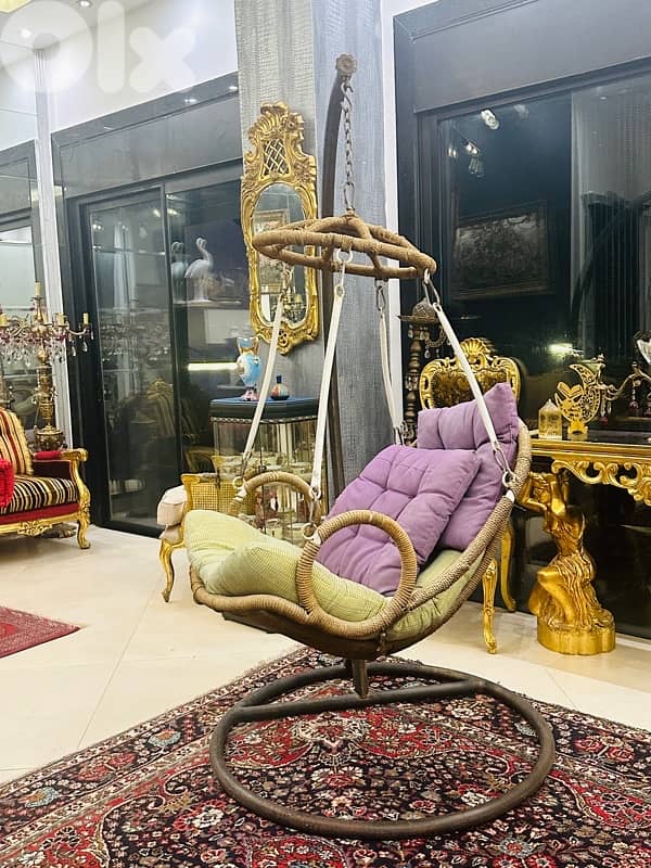 garden hanging swing chair actual 0