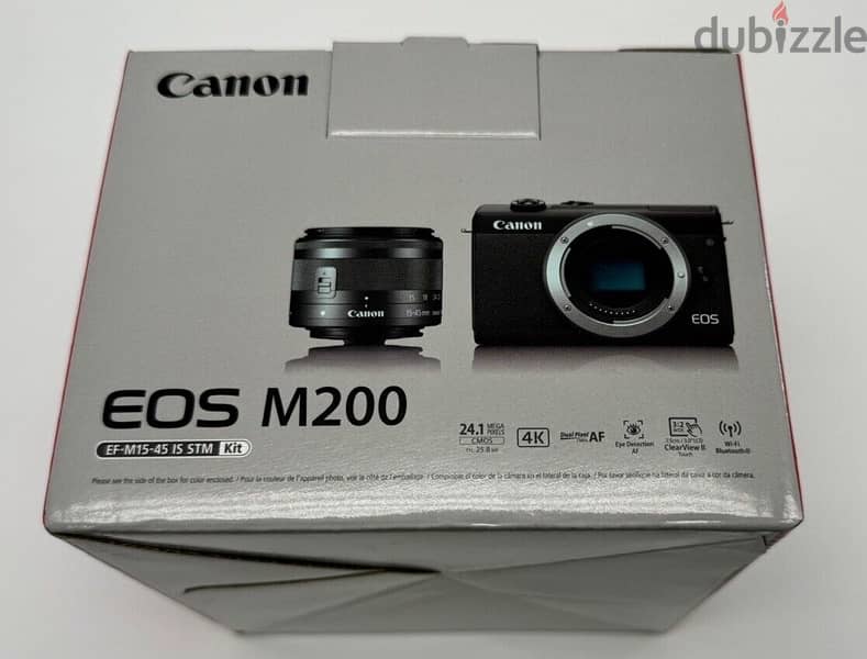 Canon EOS M200 Mirrorless Camera + EF 75-300mm f/4-5.6 III Lens 4
