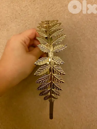 Gold leaves headband/ headpiece