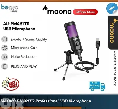 MAONO PM461 Series Condenser USB Microphone