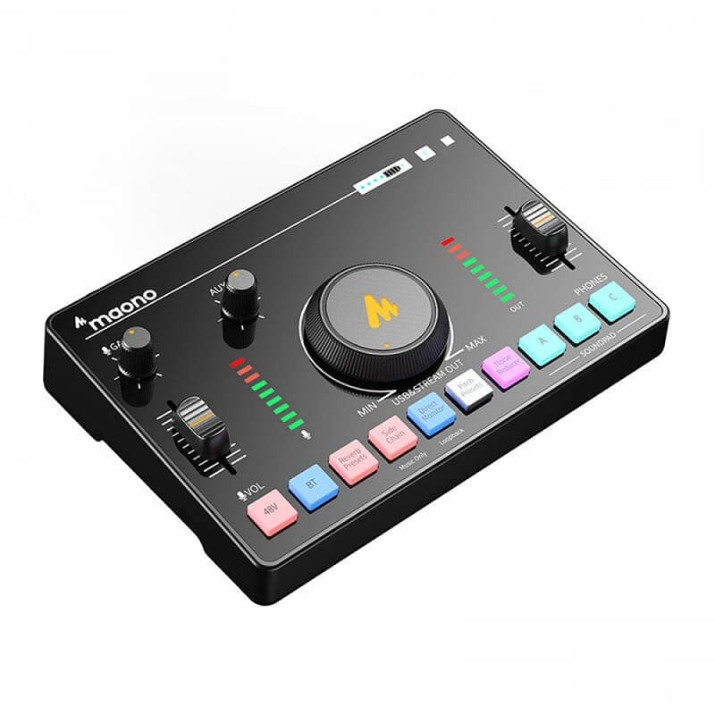 Maono AMC2 NEO One-Stop Streaming Audio Mixer & Sound Card 3