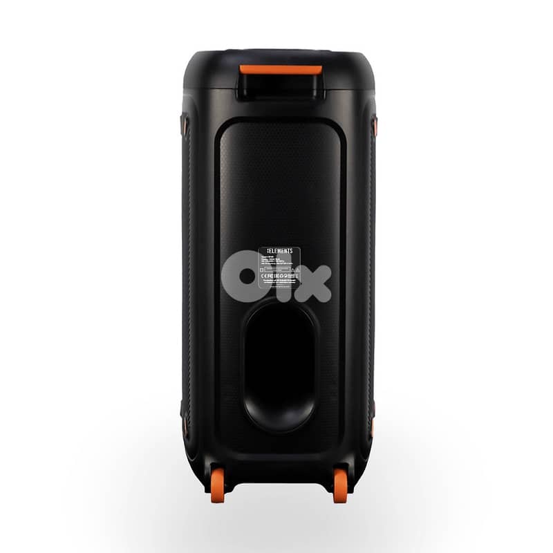 KB Elements Karaoke Speaker-2 Wheels Trolley 2x8” | EK181 سبيكر 2