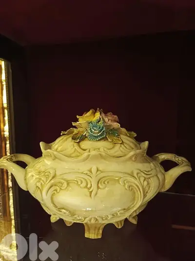 item and candles for decoration