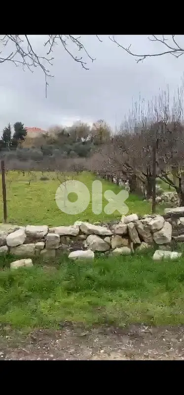 land for sale in ain jdide bhamdoun أرض للبيع في عين الجديده بحمدون