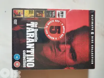 Best of Quinten Tarantino 5 movies 6 DVDs box set new sealed