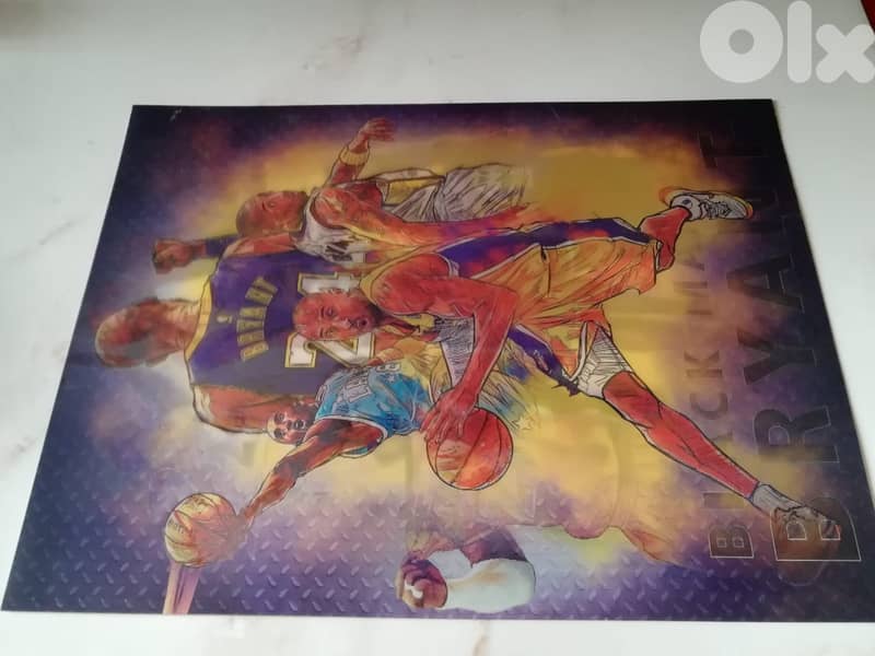 Coby Briant the black mamba 3d lenticular poster 30*40 cm 1