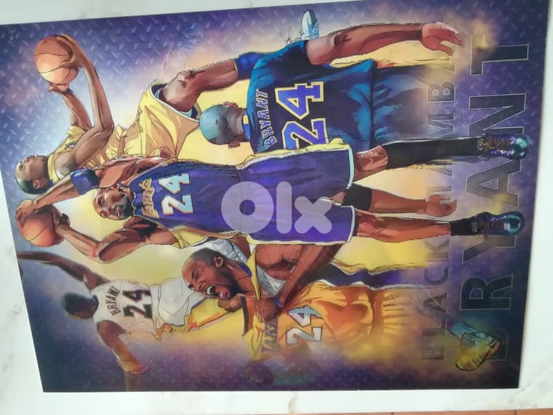 Coby Briant the black mamba 3d lenticular poster 30*40 cm 2