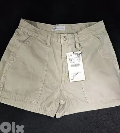 zara short size 36, authentic