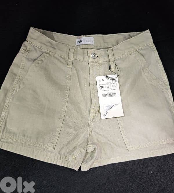 zara short size 36, authentic 0