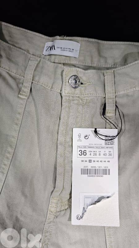 zara short size 36, authentic 2