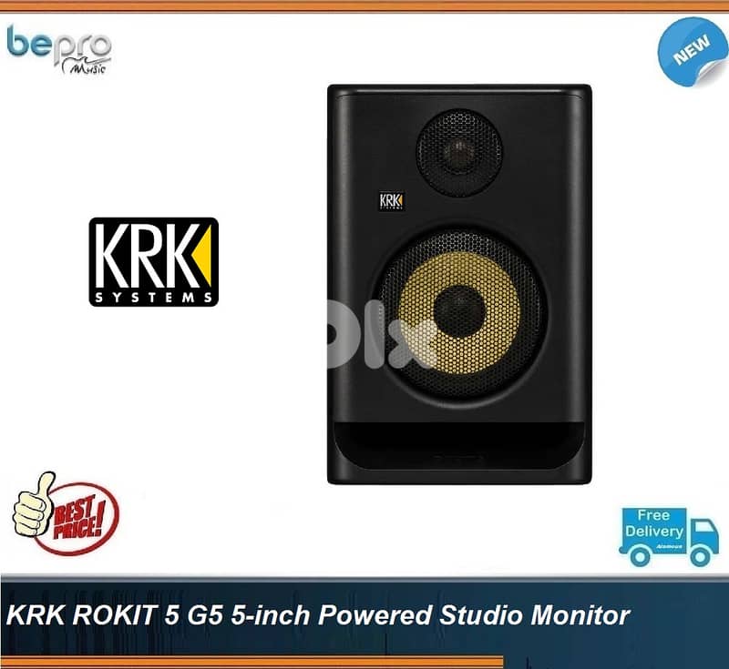 KRK Rokit 5 G5 Studio Monitor (Each) 0