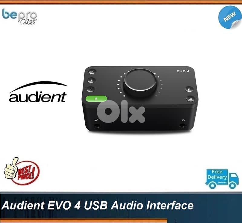 Audient EVO 4 USB Audio Interface 0