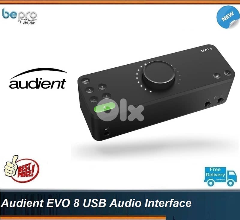 Audient EVO 8 USB Audio Interface 0
