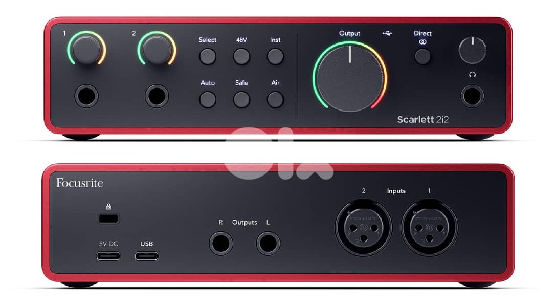 Focusrite Scarlett 2i2 G4 Audio Interface,4th Gen USB Audio Interface 2