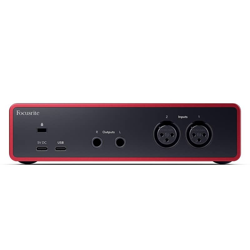 Focusrite Scarlett 2i2 Studio G4 Recording Pack,4th Gen Bundle 1