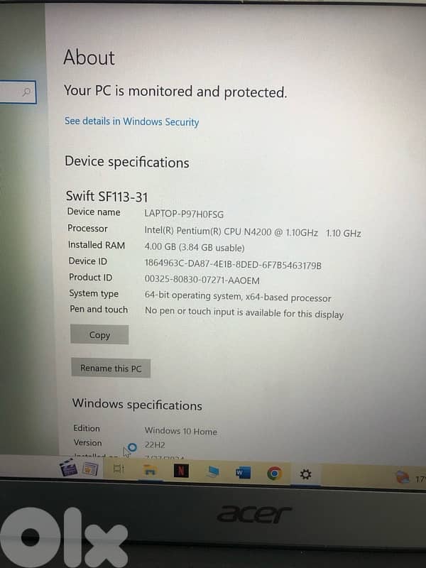 Acer Swift 4