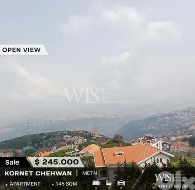 145 SQM Apartment for SALE in Kornet Chehwan!