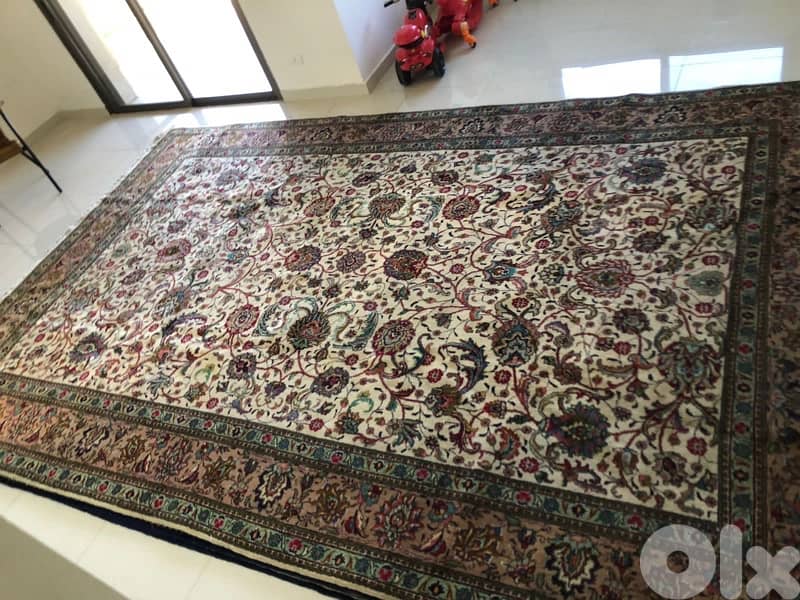 Antique Large Tabriz ( 3x5 ) 1