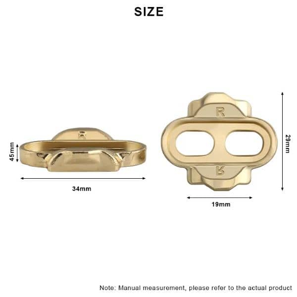 Bike pedal cleats 4