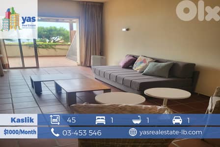 Kaslik/Portemilio 45m2 | Furnished Chalet | Rent | Sea Location | EH