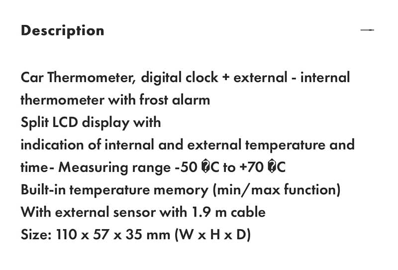 car thermometer 2