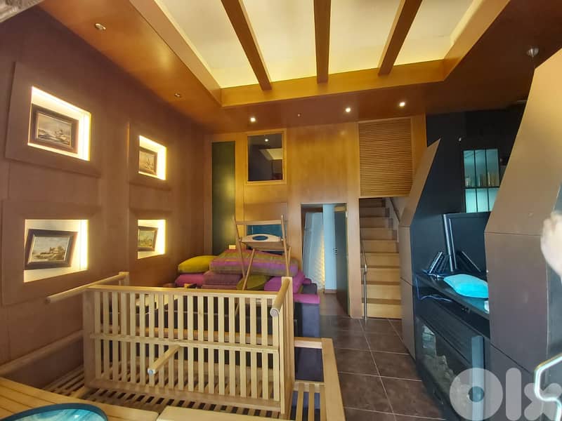tabarja duplex chalet ground floor for sale shared pool Ref#6509 1