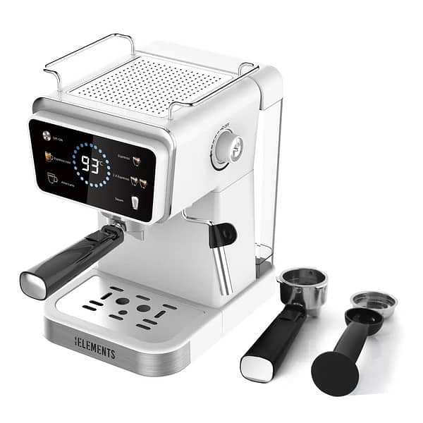German Espresso KB Elements Sparo Coffee Machine | ELK203CB/CW 6