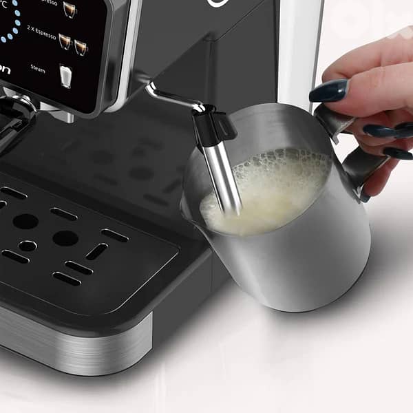 German Espresso KB Elements Sparo Coffee Machine | ELK203CB/CW 7