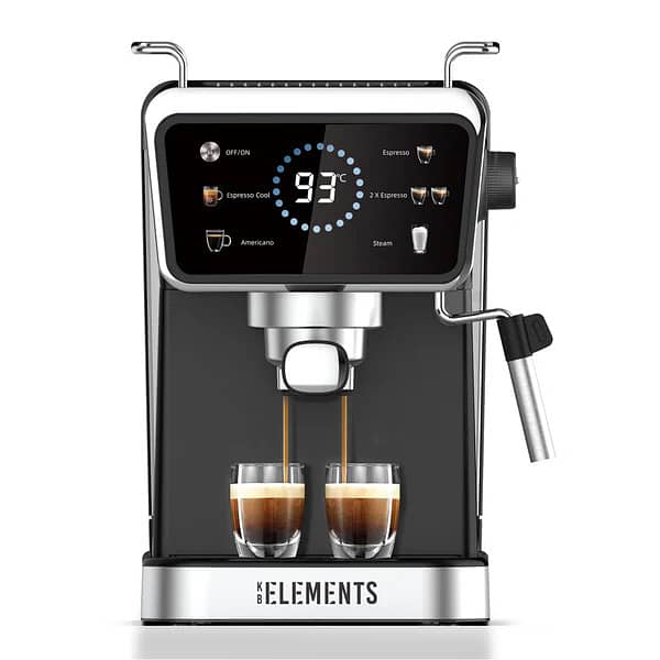 German Espresso KB Elements Sparo Coffee Machine | ELK203CB/CW 9
