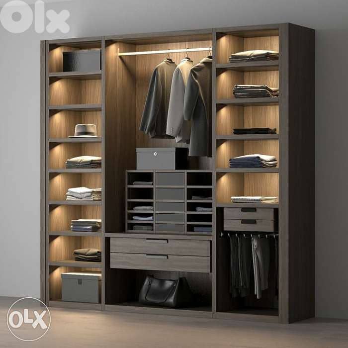 Walk in closet  خزانة 0
