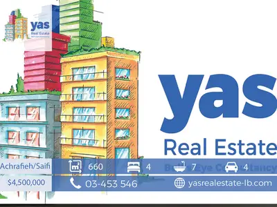 Saifi 660m2 | Luxury | Penthouse |Super Prime Location | View | PA |