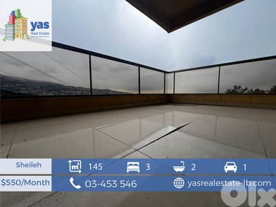 Sheileh 145m2 | Rent | Partly Furnished | Calm Street | KS