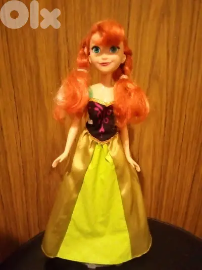 Princess ANNA -FROZEN as new Disney doll from Hasbro=22$