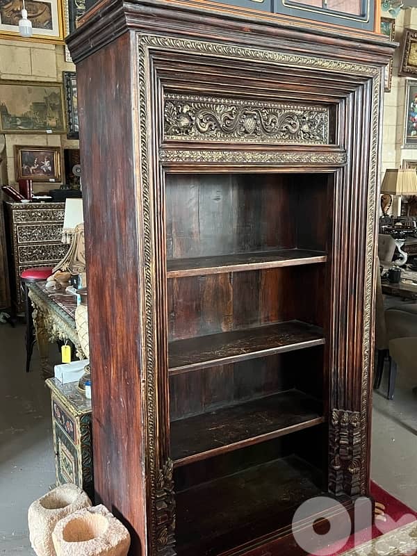 solid wood teak old antique cupboard 6
