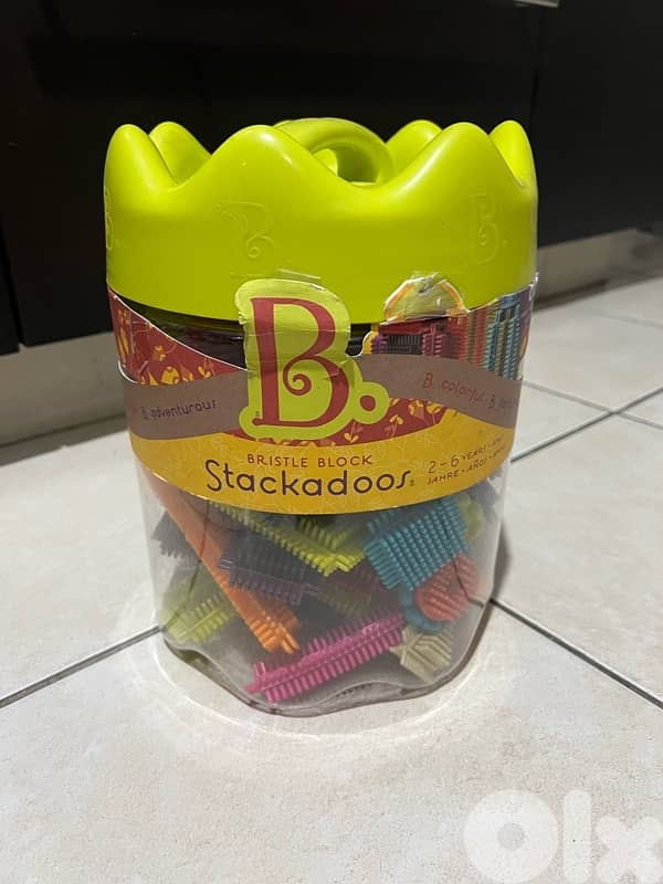 Lego bristle Block brand B 0