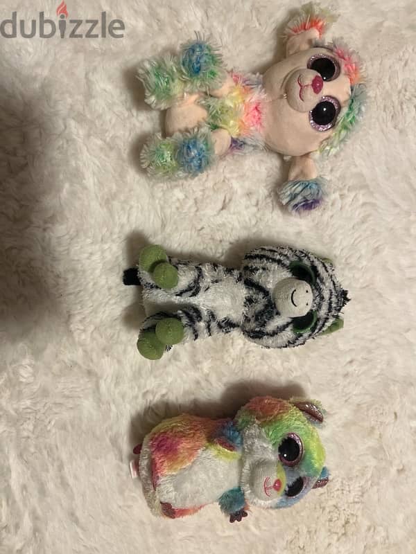 3 TY BEARS 0