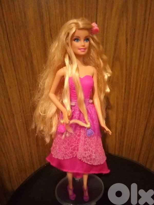 TWIST N STYLE Barbie Princess Mattel great doll has a long hair=26$ 0