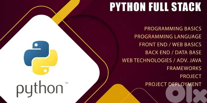 Learn to become Python Full Stack Developer! Free Project help! 1