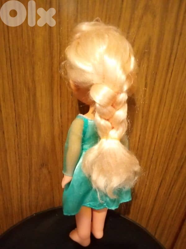 QUEEN ELSA ANIMATOR FROZEN, 35 Cm Large Disney great as new doll=23$ 3