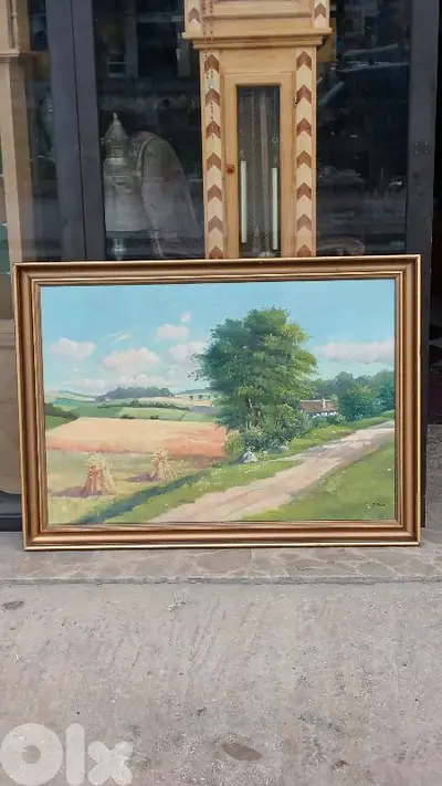 لوحة رسم زيتي اوروبية