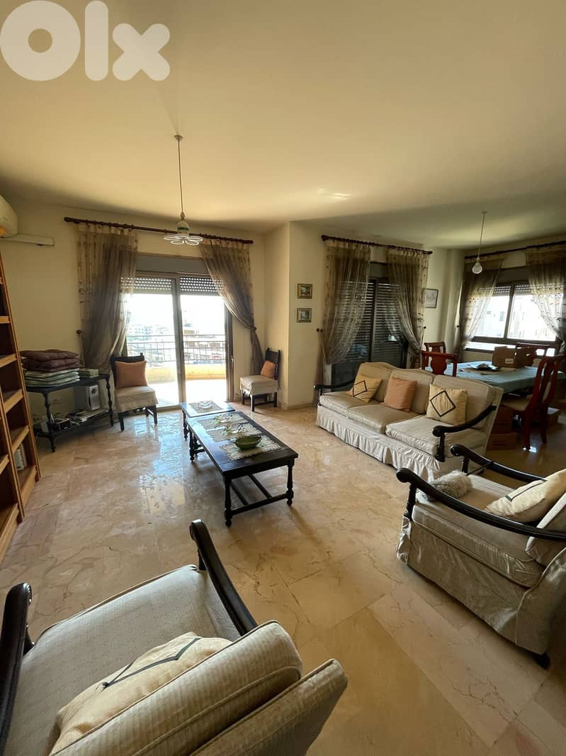 3 BEDS IN MANSOURIEH NEW BUILD + VIEW 160SQ , MA -374 0