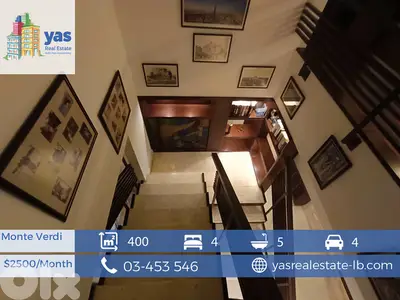 Monte Verdi 400m2 | Furnished Duplex | Rent | Mountain View | AA//BA