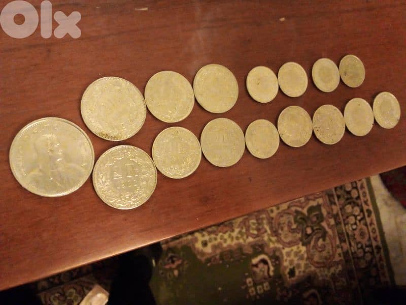 16 switzerland coins 0